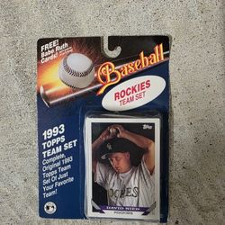 1993 Colorado Rockies Team Set