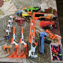NERF Guns Lot 17