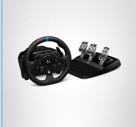 Logitech G9 23 racing wheel Xbox/PC refurbished for parts or repair