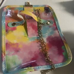 🌈 Tie-Dye Crossbody Purse – Trendy & Fun Bag