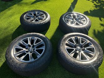 Chevy suburban z71 stock tires and rims