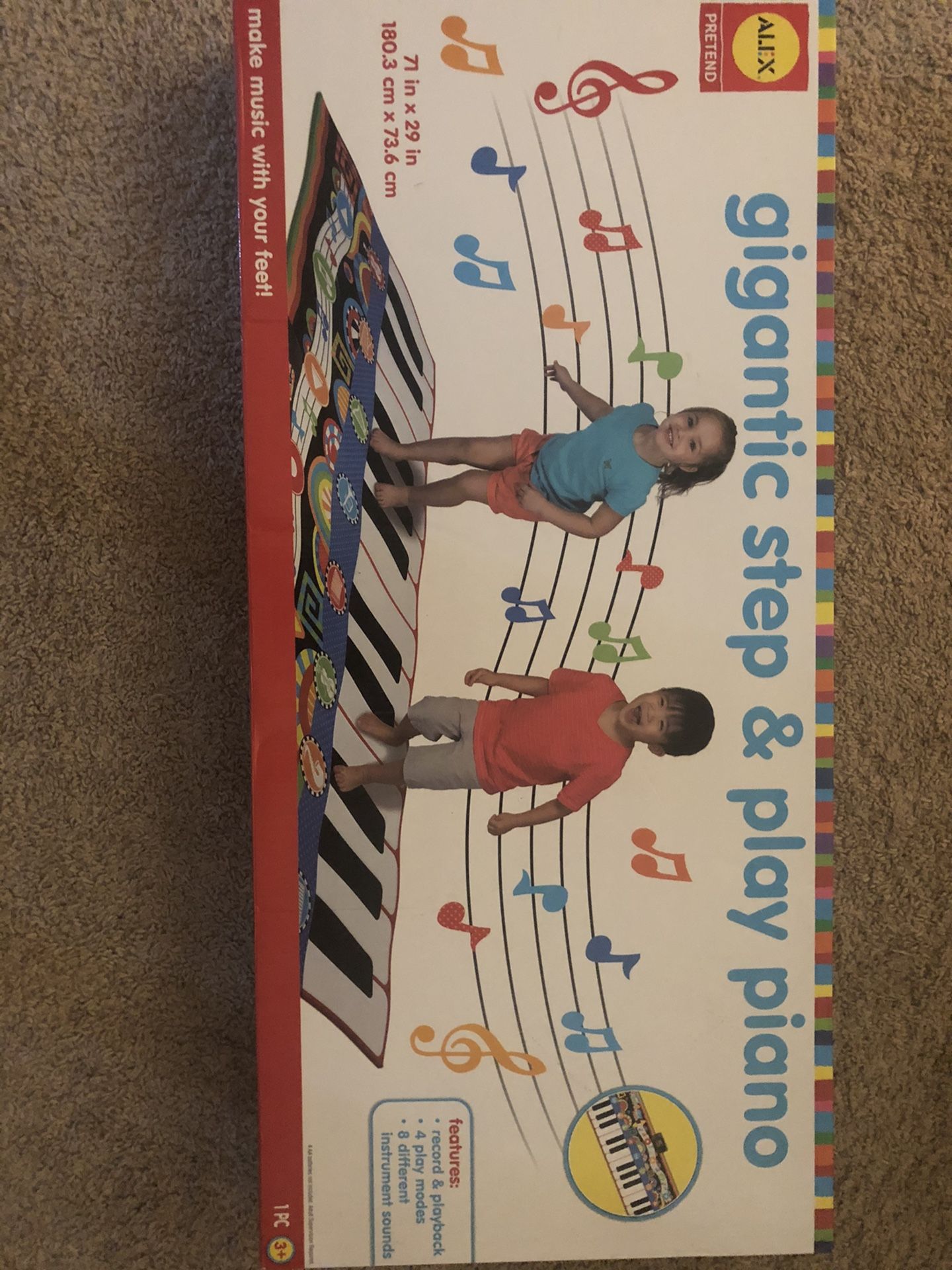 Gigantic Step & Play Piano