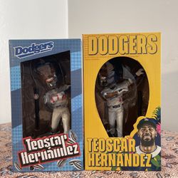Los Angeles Dodgers Baseball Bobblehead Teoscar Hernandez 
