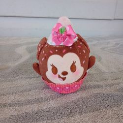 Disney Munchlings Minnie Mouse scented plush Strawberry Cupcake Small 4" 3/4" 