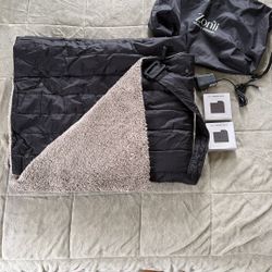Wearable Battery Heated Blanket