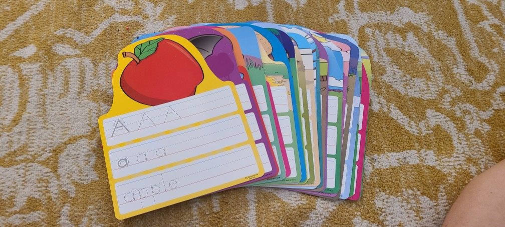 Lakeshore Write & Wipe Alphabet Practice Cards