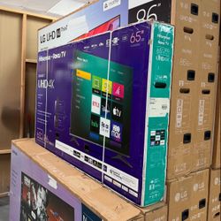65” HISENSE ROKU 4K HDR SMART TV