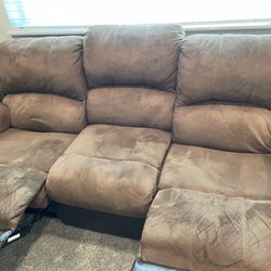 Reclining Couch And Love Seat  