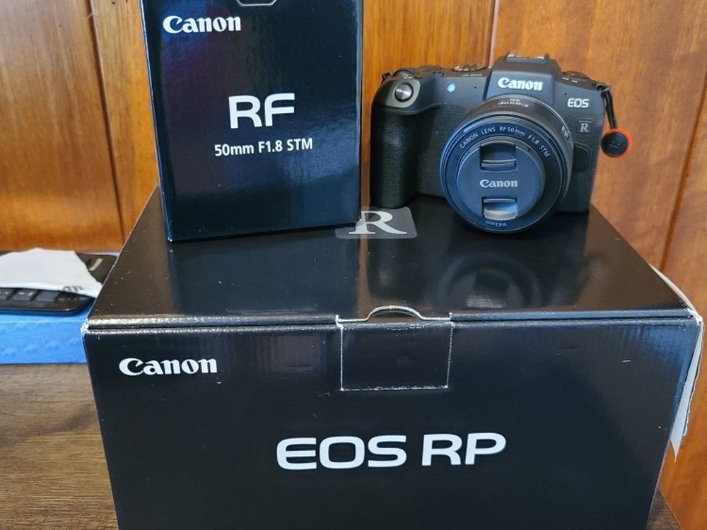 Canon EOS RP & RF 50mm 1.8 STM Used