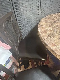 Table and chairs