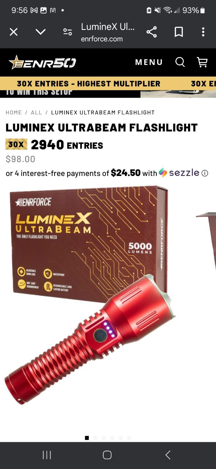 Best Flashlight On The Market Retails For $96