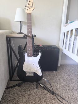 Squire kids and fender amp