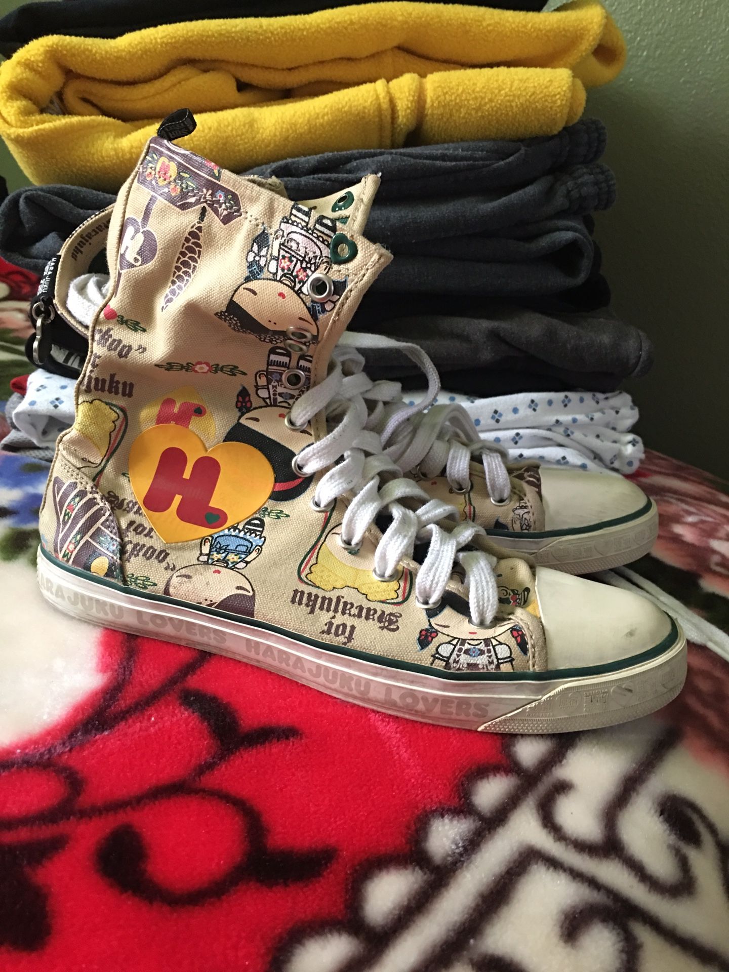 Gwen Stefani Harajuku High Tops Size 7 Women’s