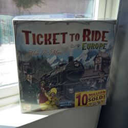 Game Ticket to Ride: Europe (Brand New, Sealed)