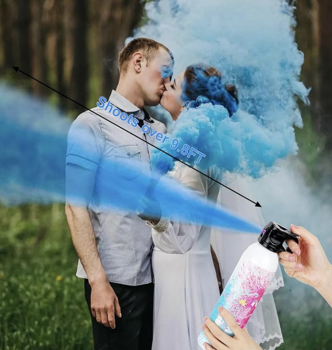 Large Gender Reveal Smokers/ Extinguisher Boy