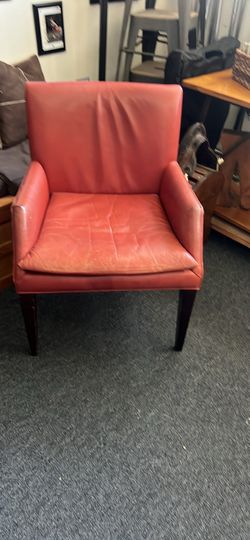 Leather Occasional Chair