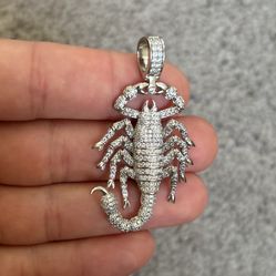 Diamond Scorpion Pendant