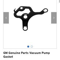 GM Genuine Parts Vacuum Pump Gasket GM Part # 1(contact info removed)