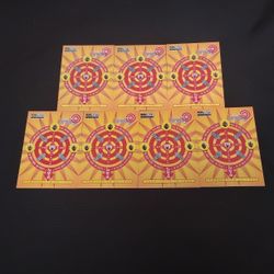 Lot Of 7 Old Michael Jordan Bullseye Basketball Cards  1998 Upper Deck Collector's Choice