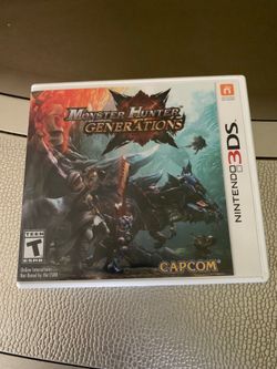 Nintendo 3DS Monster Hunter Generations CIB Tested