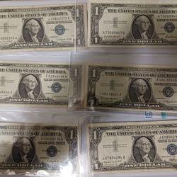 1 Dollar  Silver Certificate 