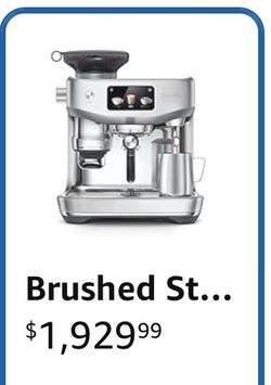 Breville Oracle Jet Espresso Machine – Brand New – $1,000
