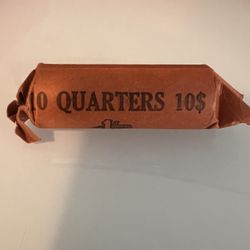 Full Roll Of Silver Quarters