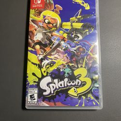 Splatoon 3 for Nintendo Switch (2022), Game and Box