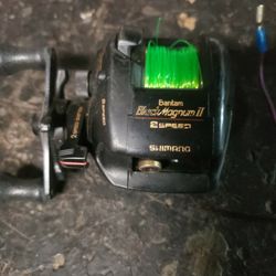 Rare Shimano Bantam Black Magic 2 Speed