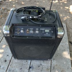 Ion Block Rocker Radio/Speaker