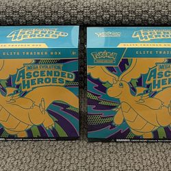 Pokemon Mega Evolution Ascended Heroes Elite Traner Box