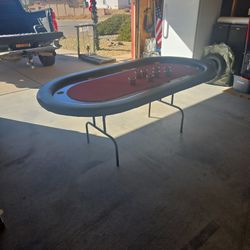 8 Person Poker Table 
