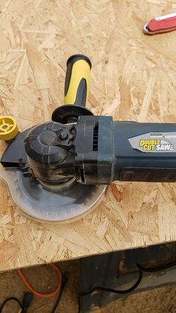 Double cut saw