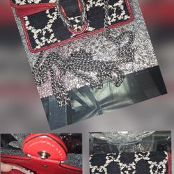 Gucci 100% Authentic 
Dionysus Bag GG Tweed Mini Bah