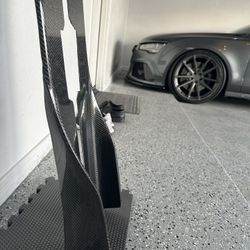 Carbon Fiber Side Skirts For Audi A7 S7 RS7