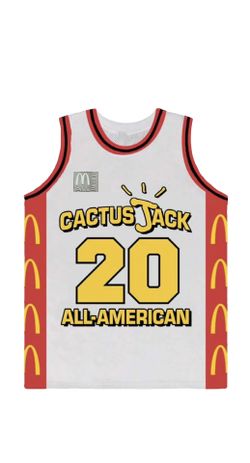 Travis Scott x McDonald’s Cactus Jack Jersey