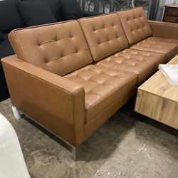New Vegan Leather Sofa Delivery Available