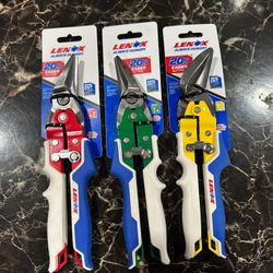 Lenox tin snips aviation snips 