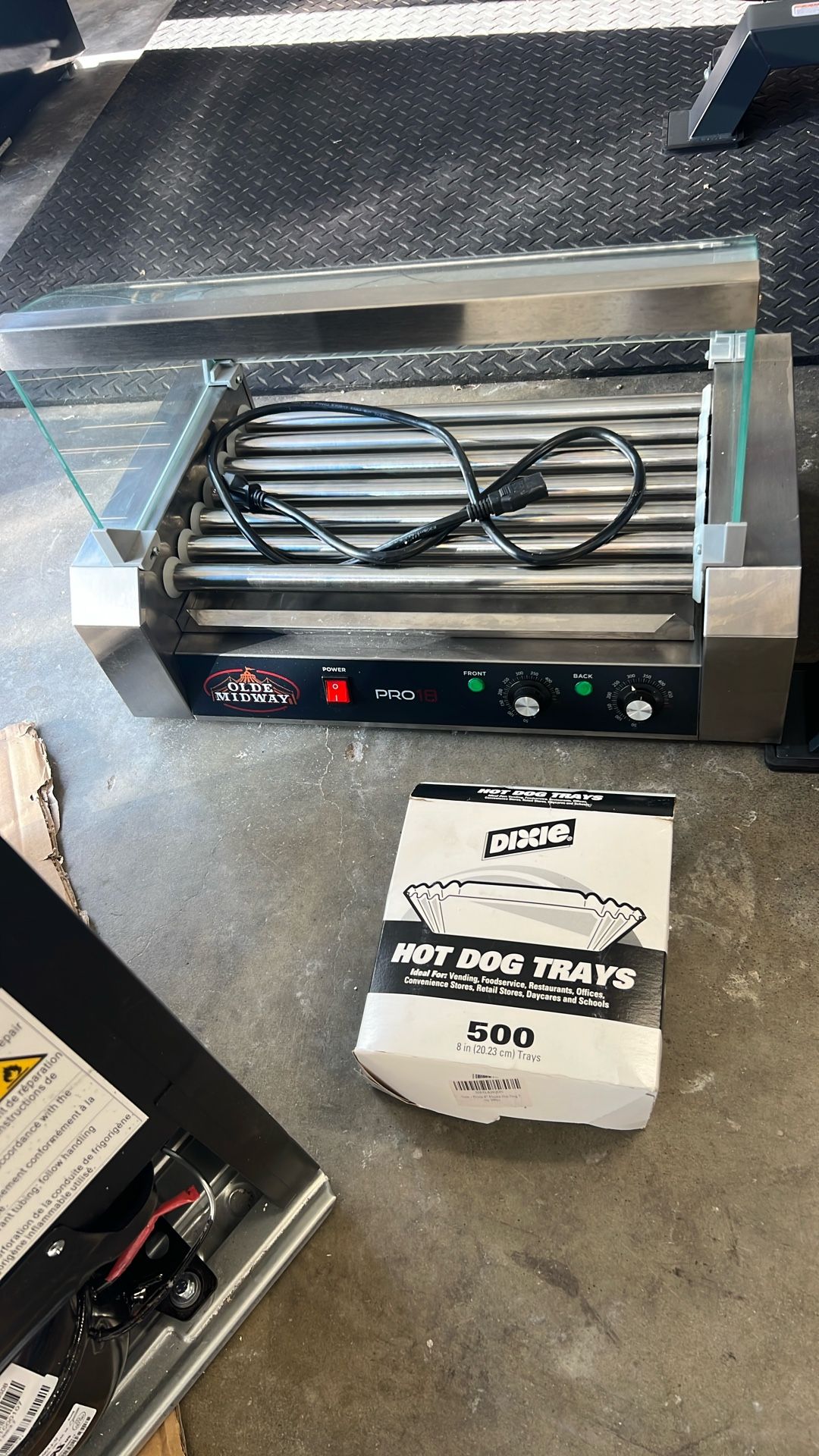 Commercial Hot Dog Cooker