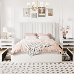 Full bed Size Storage Bed Frame