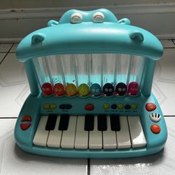 Hippo Toy Piano For Toddlers 