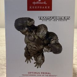 Hallmark 2023 Christmas Ornament Keepsake Transformers Optimus Primal