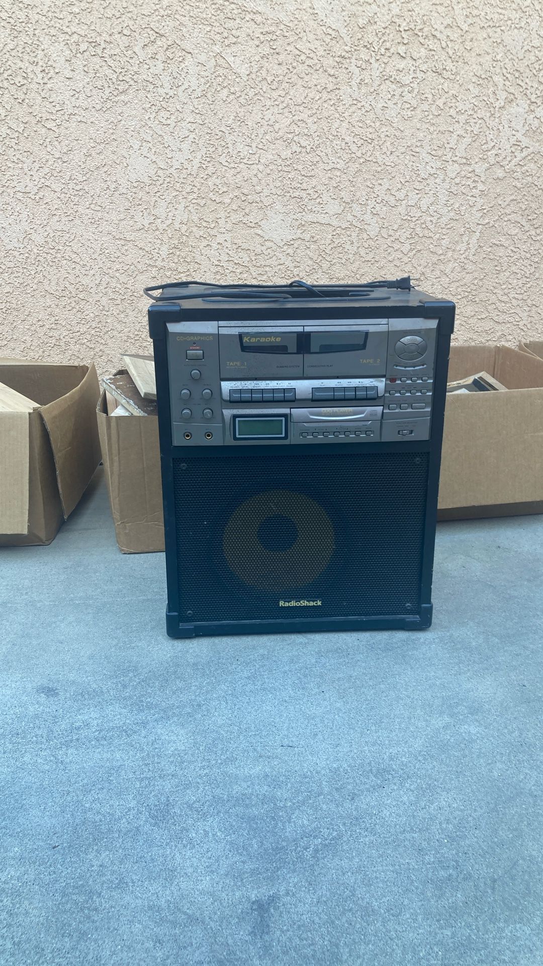 Free Speaker And Wood
