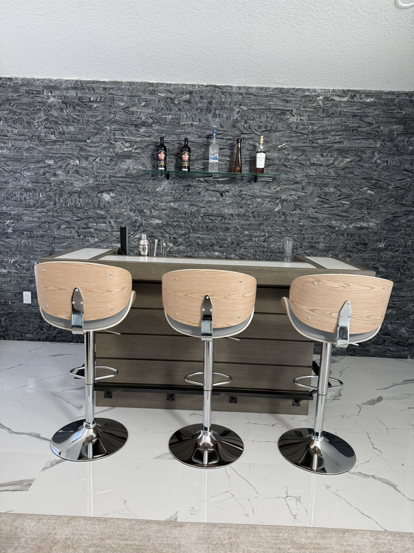 3 Bar Stools New
