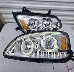 08-19 Kenworth T170-T700 Headlights Faros Calaveras Micas Luces Lamps
