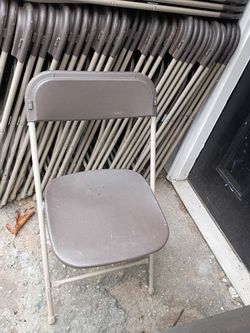Brown Folding Chairs