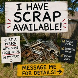 Westside Jax Normandy area, if you're a local scrapper available Tuesday and want a load of scrap send me your number and ill reach out if I have anyt