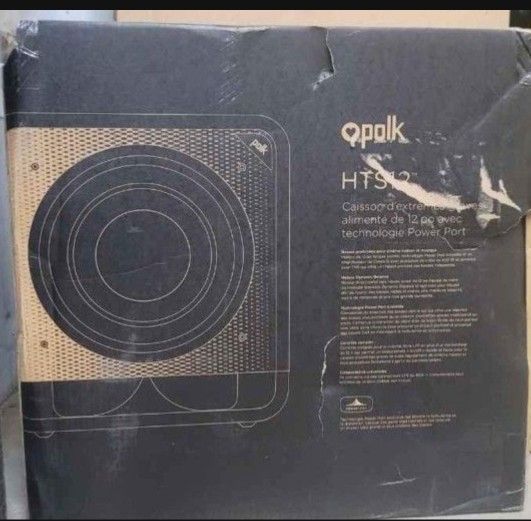 Polk Audio 12inch HTS12 home Theater Subwoofer