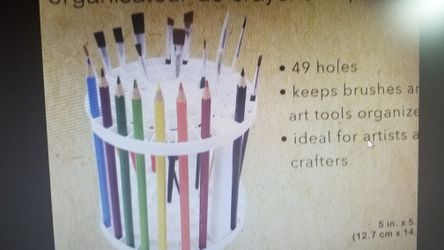 Paint brush holder
