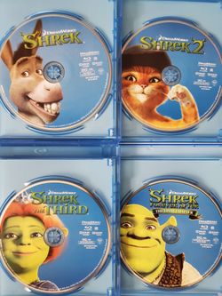 Shrek Quadrilogy Collection (4 Blu-ray)